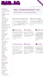 Mobile Screenshot of ninjaframework.org